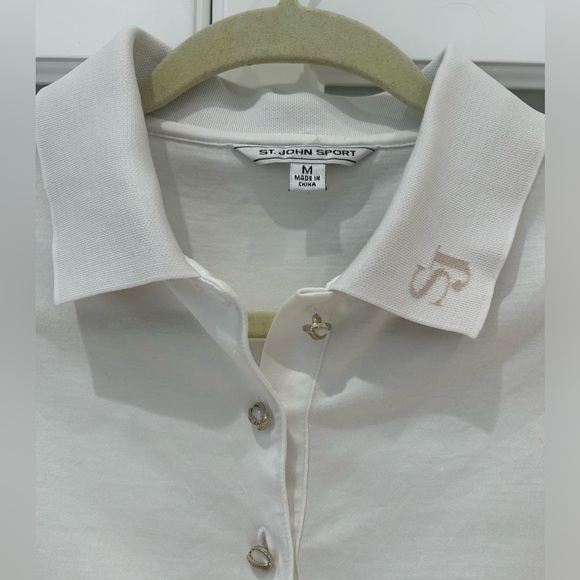 St John Sport vintage T-shirt Medium - Picture 1 of 8